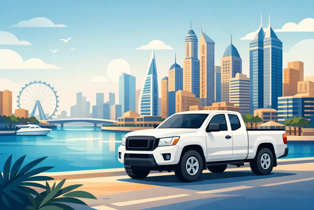 Pickup Truck Service Dubai Marina