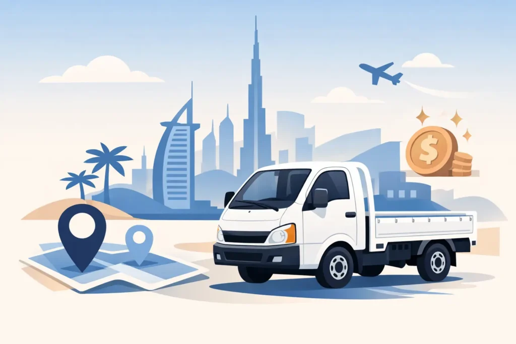 1 Ton Pickup for Rent in Dubai: Smart Choice