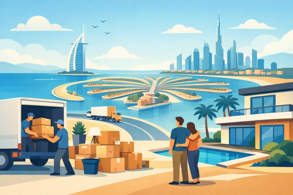 House Shifting Plam Jumeirah Made Simple