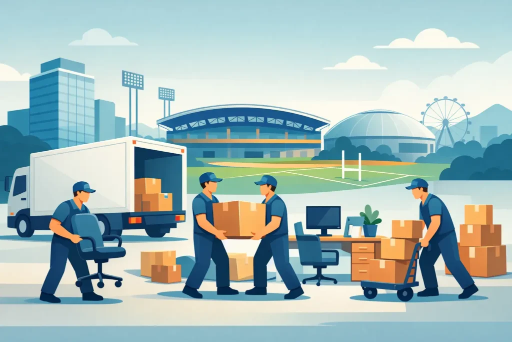 Office Movers Sports City You Can Count On