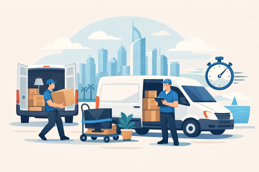 Single Items Movers JBR for Fast Delivery